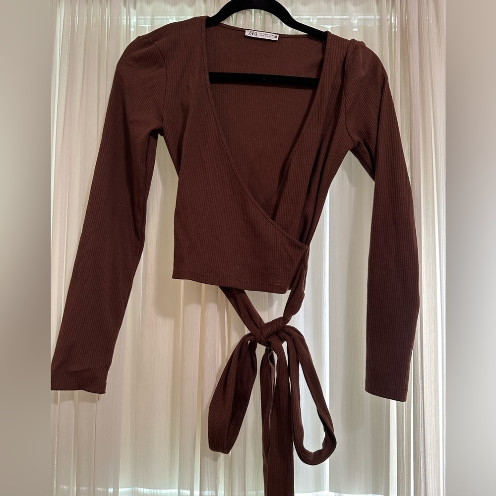 Zara tie top